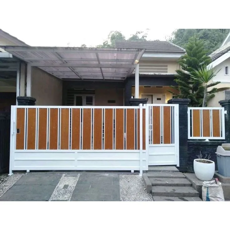 Pembuatan Pagar GRC Motif Kayu Estetik Pembuatan Pagar GRC Motif Kayu